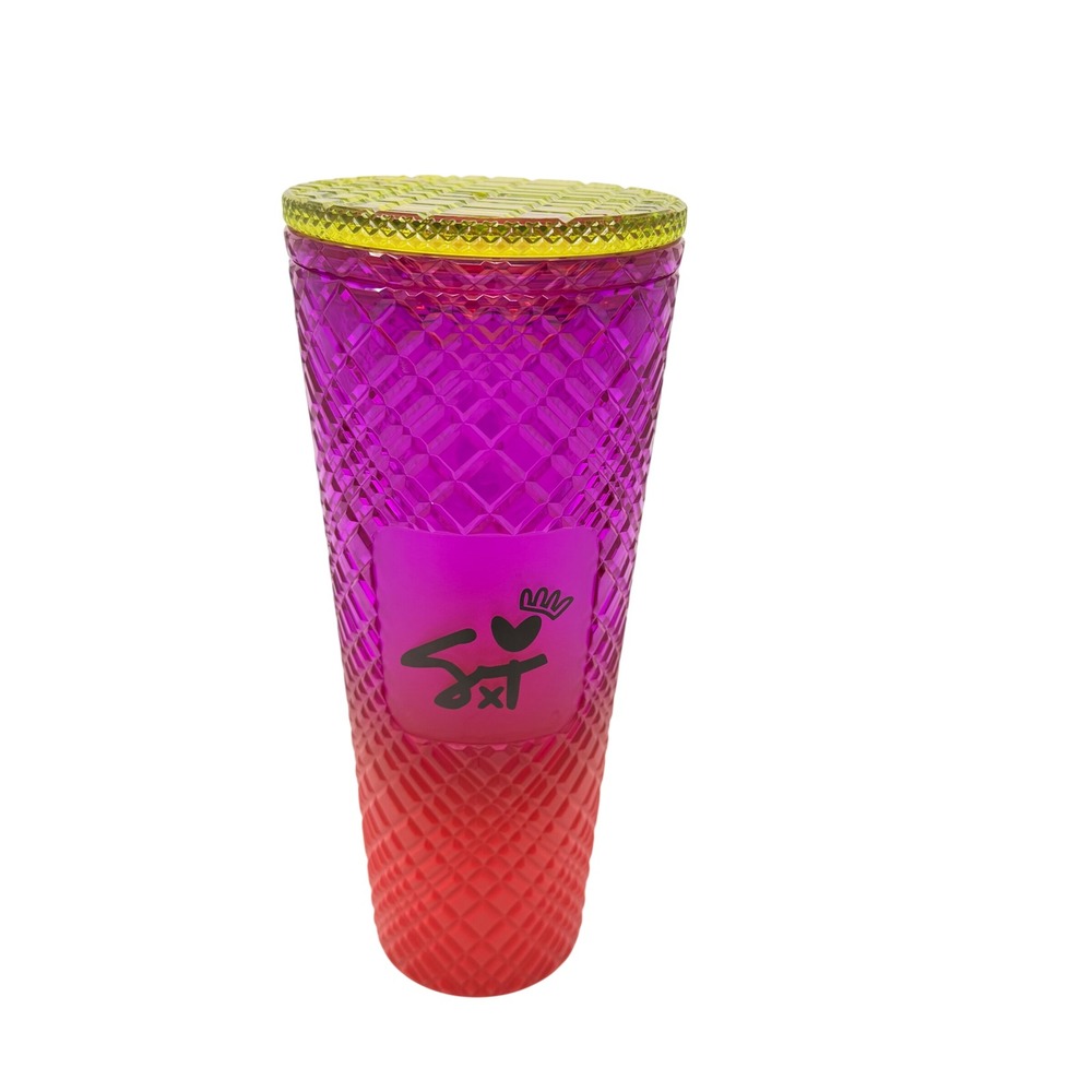 Starbucks Shae Anthony She‎ x This & Pink Dragonfruit Studded Tumbler Set 24oz - Picture 12 of 14